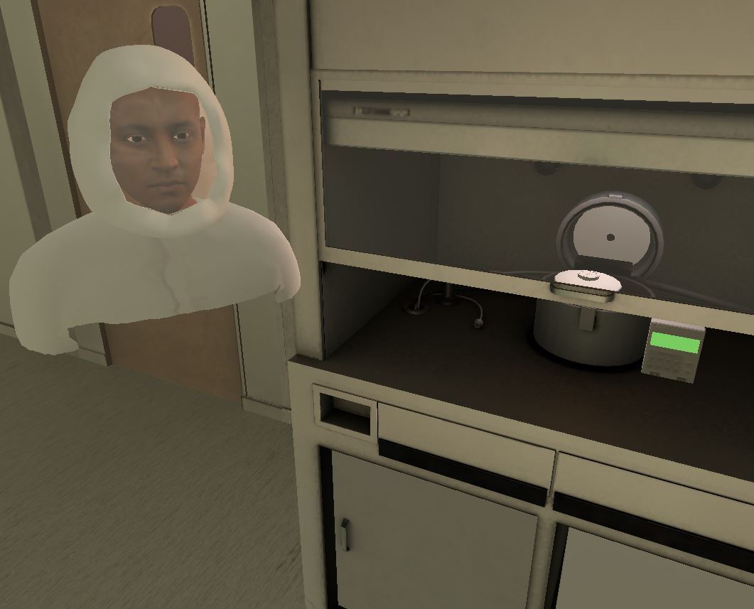 Simulation view for Digital Twin project